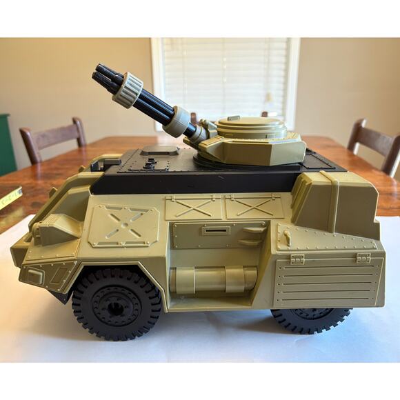 Large 15” GI JOE 2003 Army Tank Play Vehicle - Picture 5 of 10